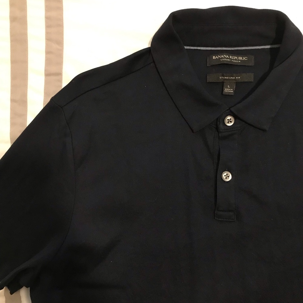 BANANA REPUBLIC Luxury Touch Polo - Picture 5 of 8